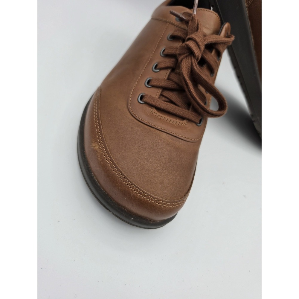 Birkenstock Honnef 365 Sneaker Womens EU 40 US 9-9.5 Cognac Brown Lace-Up Shoes - Picture 7 of 9